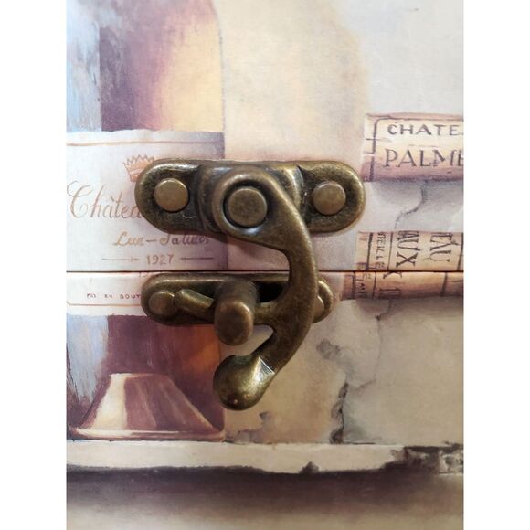 Wine Tote Two Bottle Holder/Gift Box by Fabrice de Villeneuve - Picture 3 of 7